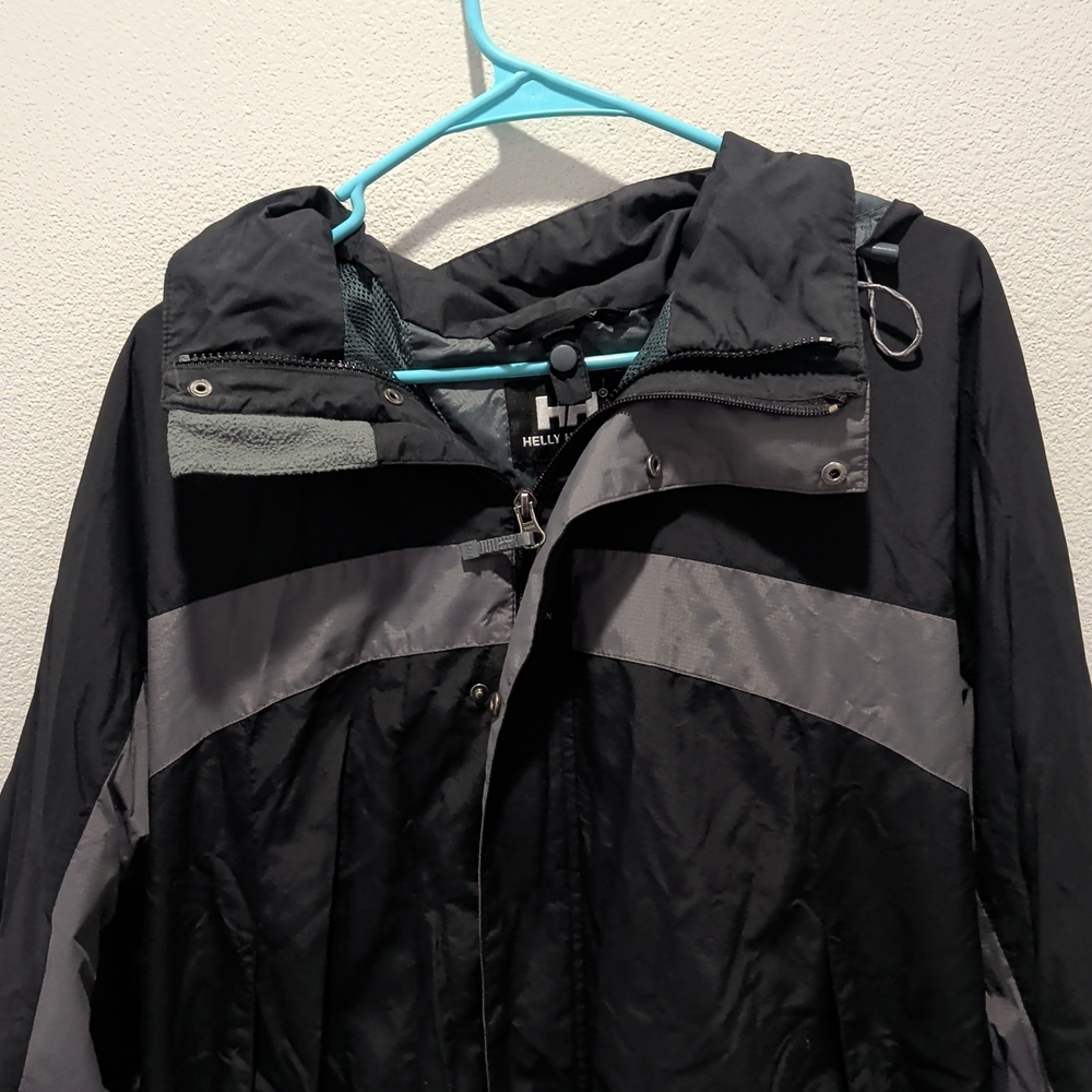 Helly Hansen Black and Gray Jacket